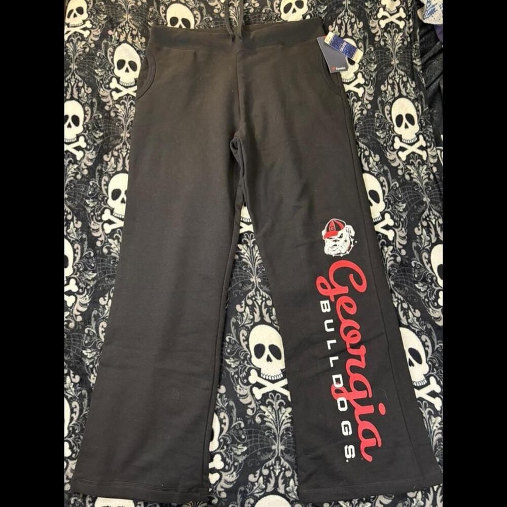 Georgia Bulldogs Sweatpants 2XL Black NCAA Joggers | Fanatics Gildan Heavy Blend